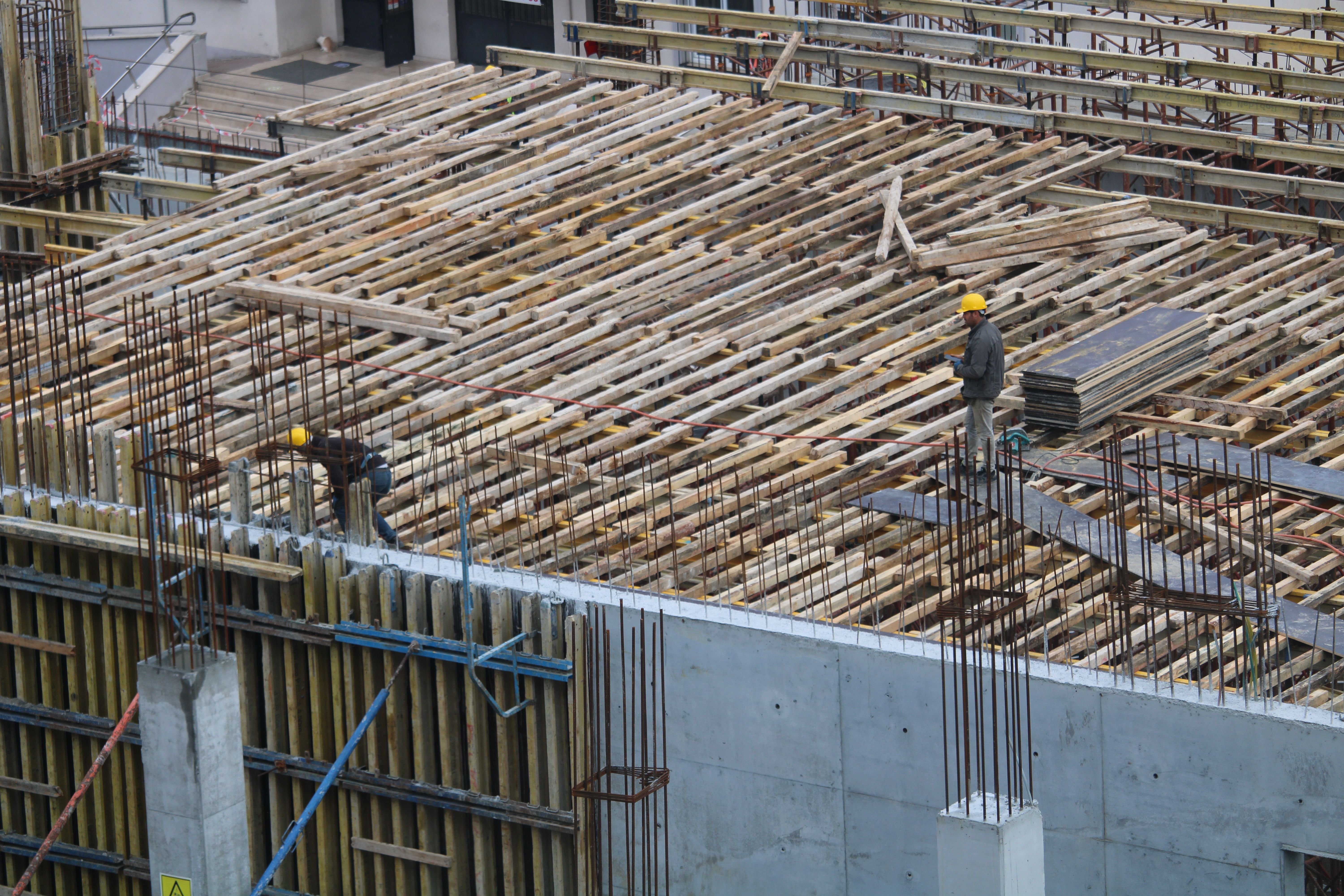Construction work in progress